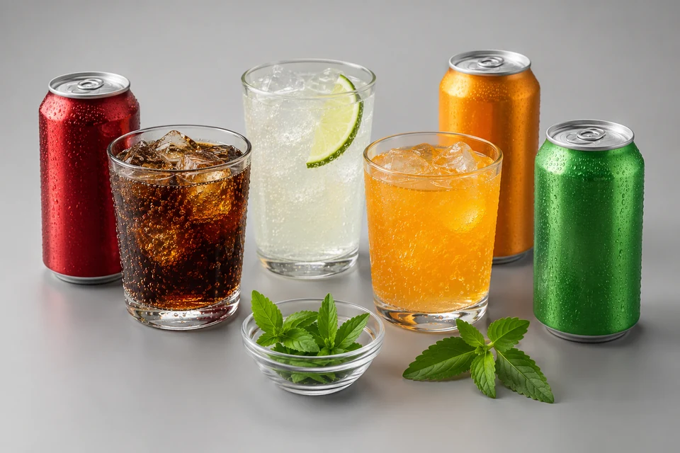 Representative Soda Drinks with Stevia configuration