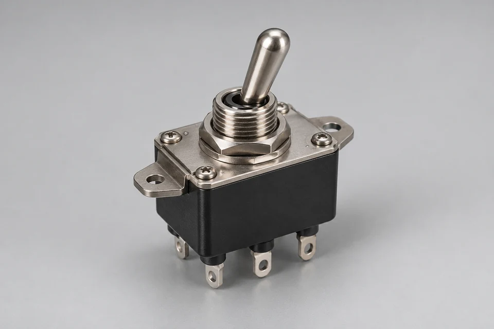 Representative Aerospace Electromechanical Switch configuration