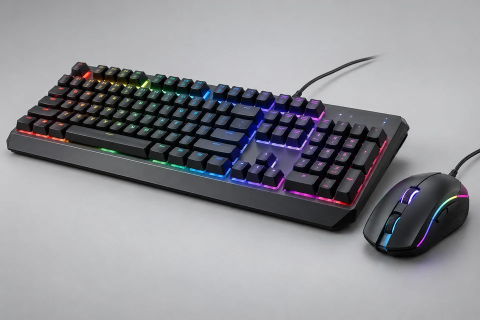 Representative Gaming Keyboard & Mouse configuration