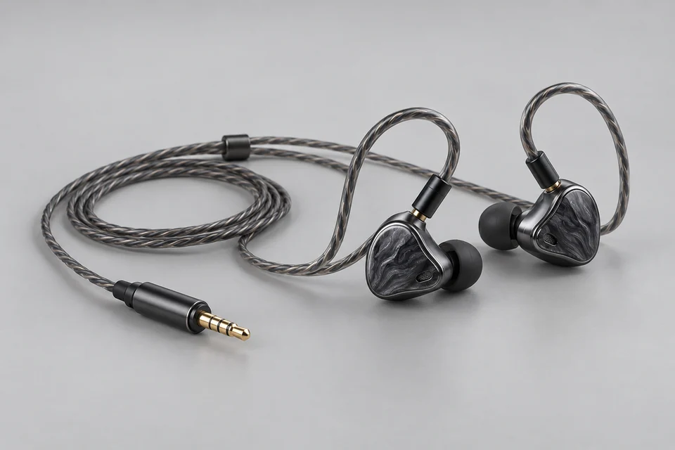 Representative Hybrid Driver In-Ear Headphones configuration