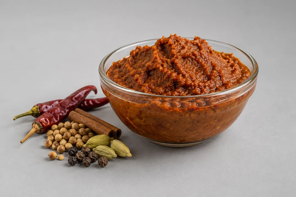Representative Indian Curry Paste configuration