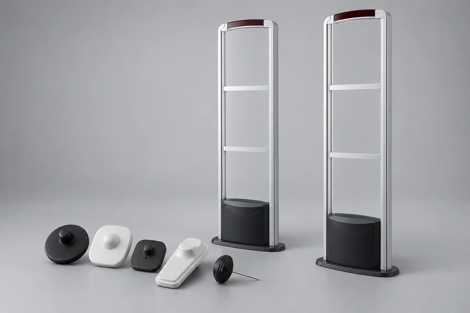 Representative Acousto-magnetic (AM) Security Systems configuration