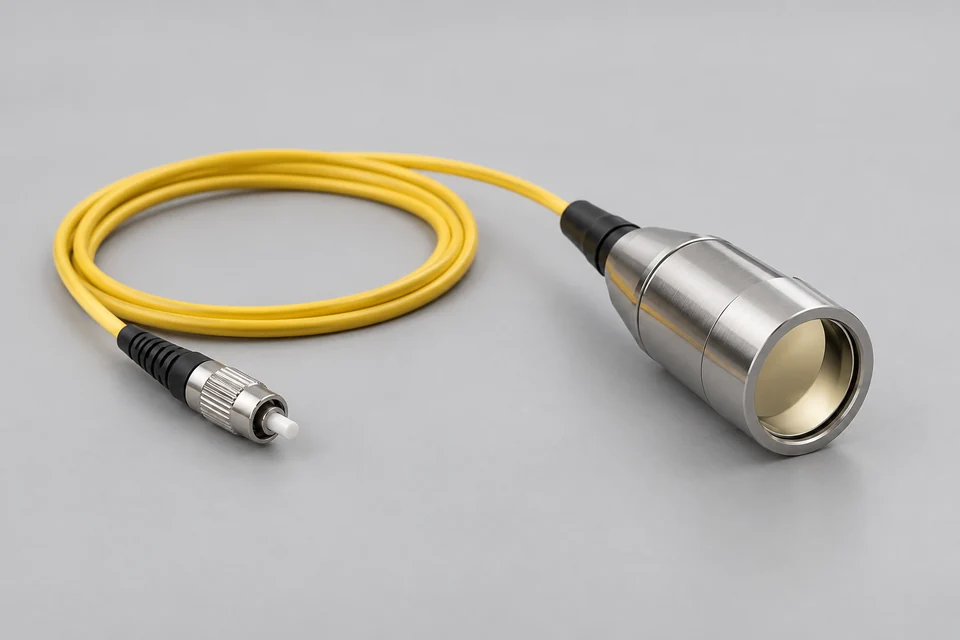 Representative Fiber Optic Focusing Mirror configuration