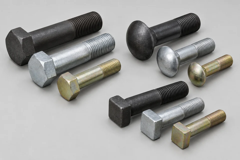 Representative Earth Moving Bolts configuration