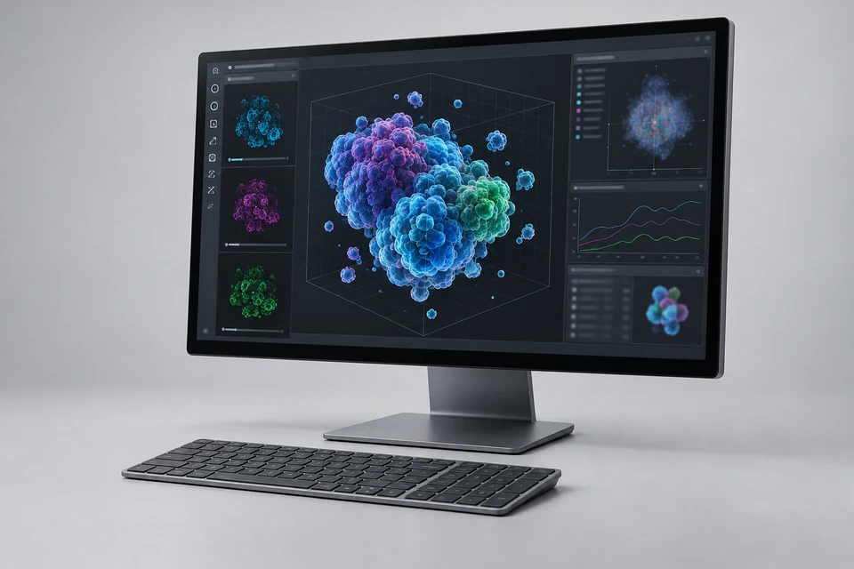 3D Cell Analysis Software — representative illustration