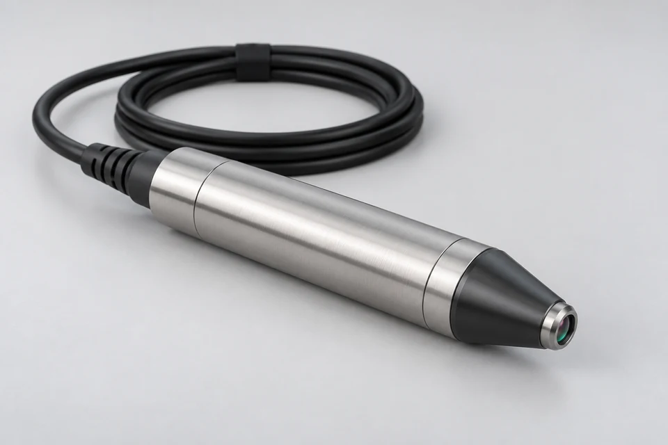 3D Chromatic Confocal Sensor — representative illustration