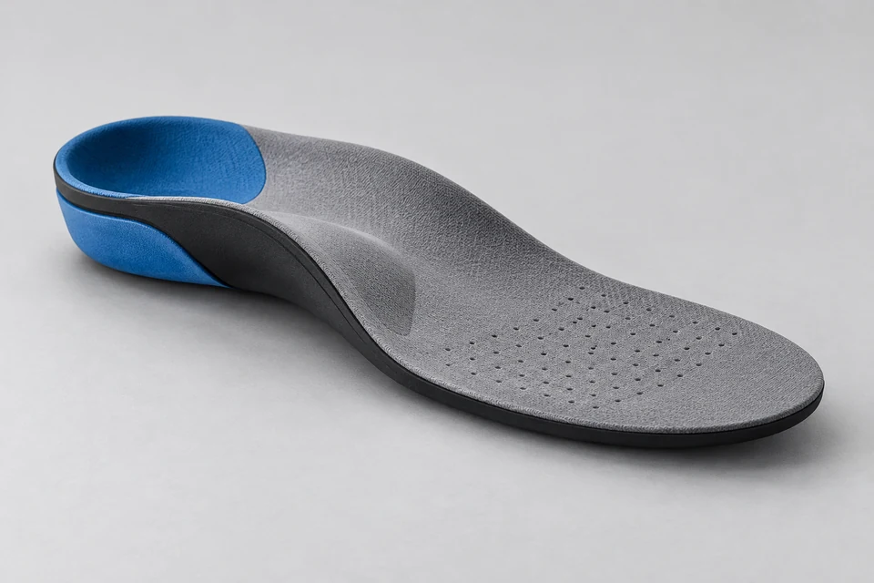 3D Custom Orthotic Insoles — representative illustration