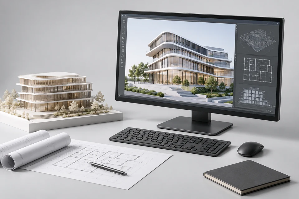 3D Design Software for Architects — representative illustration