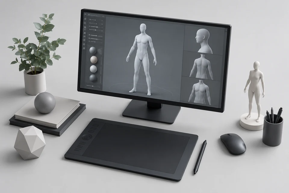 3D Digital Human — representative illustration