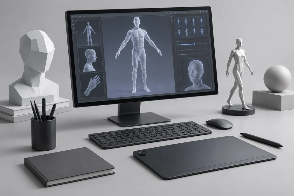 3D Digital Human Technology — representative illustration