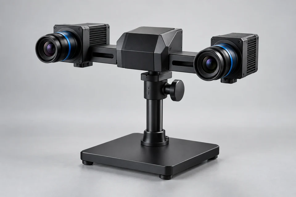 3D Digital Image Correlation (DIC) System — representative illustration