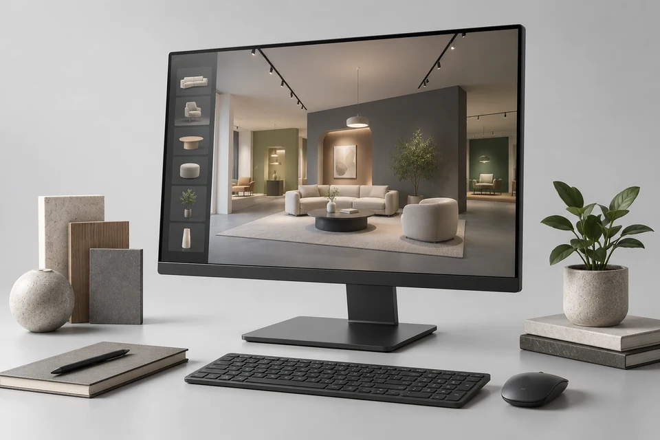 3D Digital Showrooms — representative illustration