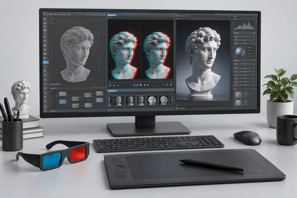 3D Display Software — representative illustration