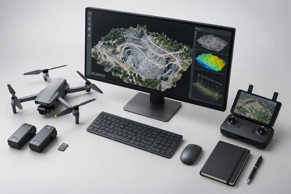 3D Drone Mapping Software — representative illustration