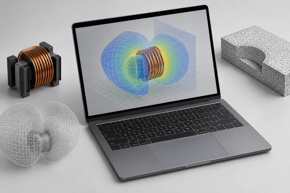 3d Electromagnetic Field Simulation Software — representative illustration