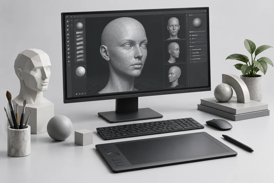 3D Face Modeling — representative illustration