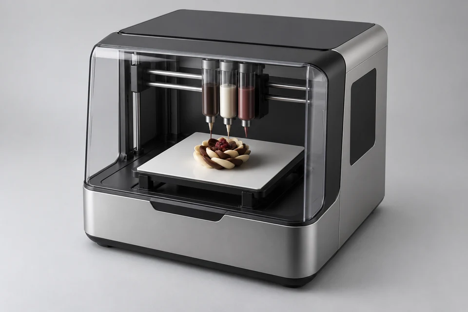 3D Food Printers — representative illustration