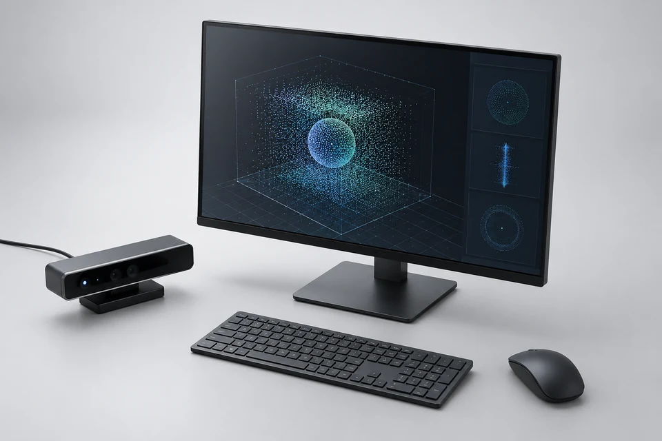 3D Gesture Control — representative illustration