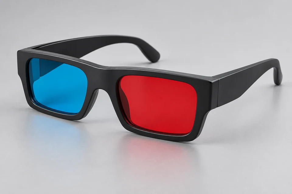 3D Glasses for Movie Theater — representative illustration