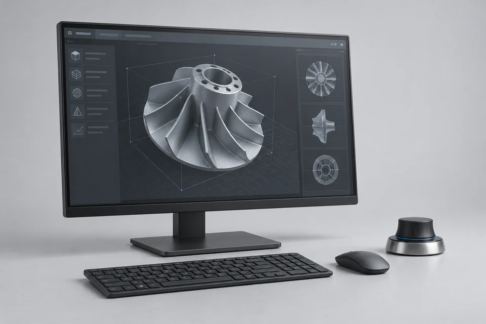 3D HMI — representative illustration