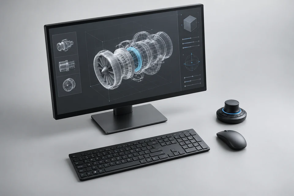 3D HMI(Three-Dimensional Human-Machine Interface) — representative illustration