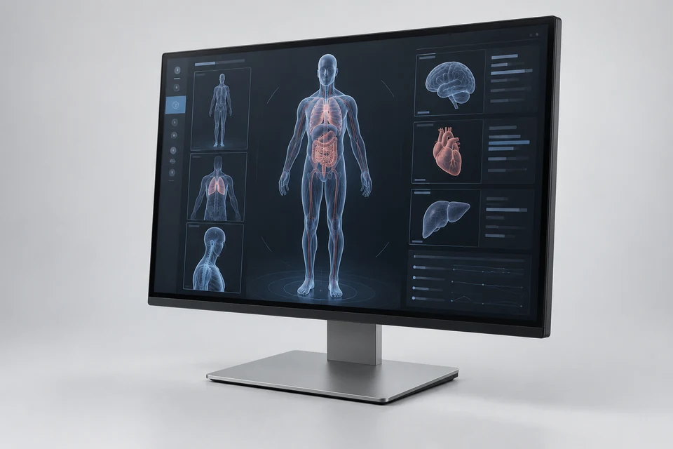 3D Human Visualization Platform — representative illustration