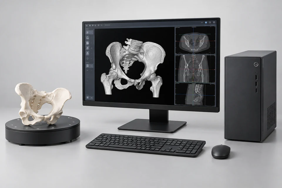 3D Imaging Teleradiology Service — representative illustration