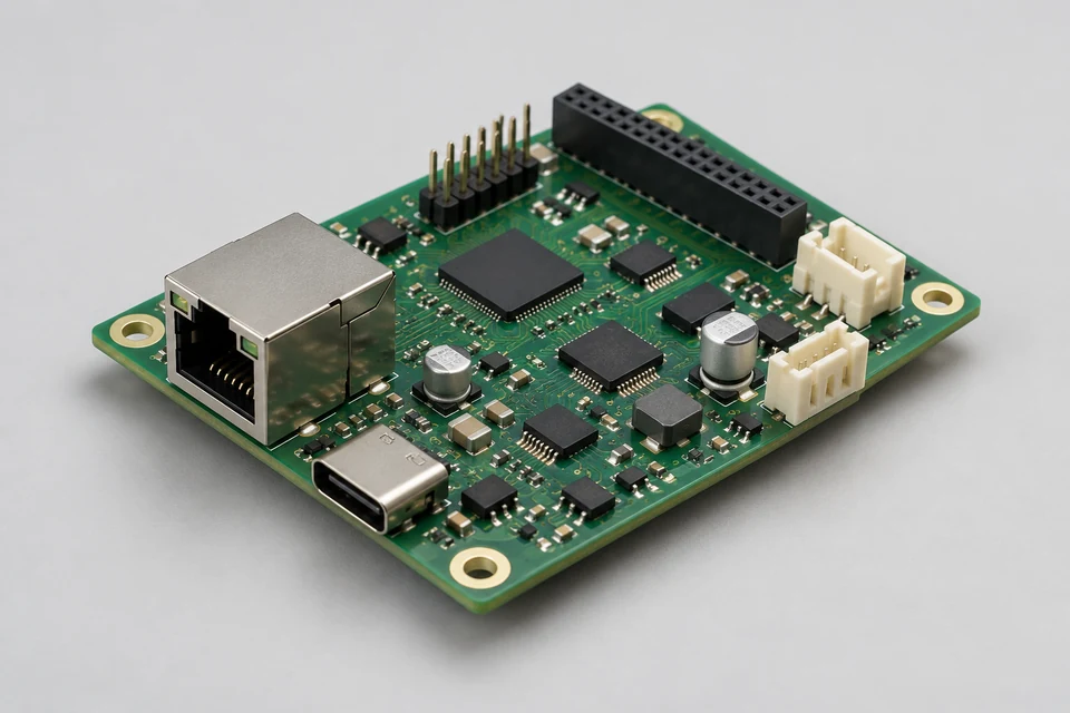 3D Integrated Adapter Board — representative illustration