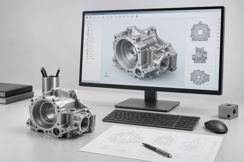 3D Mechanical Design Software — representative illustration