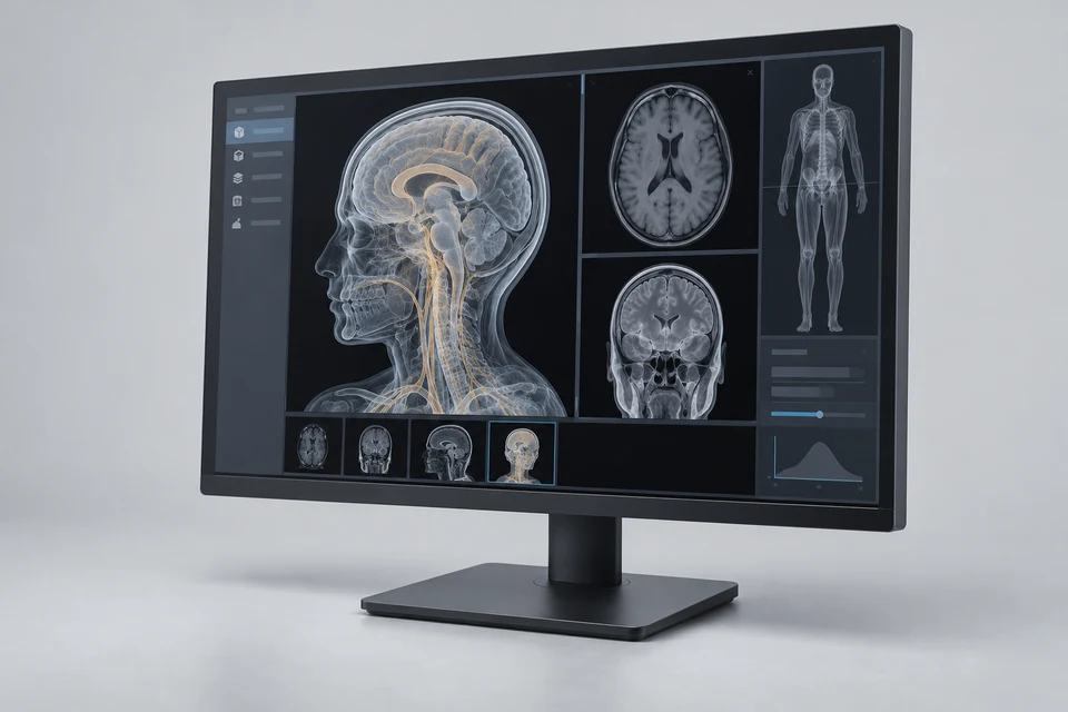 3D Medical Image Data Software — representative illustration