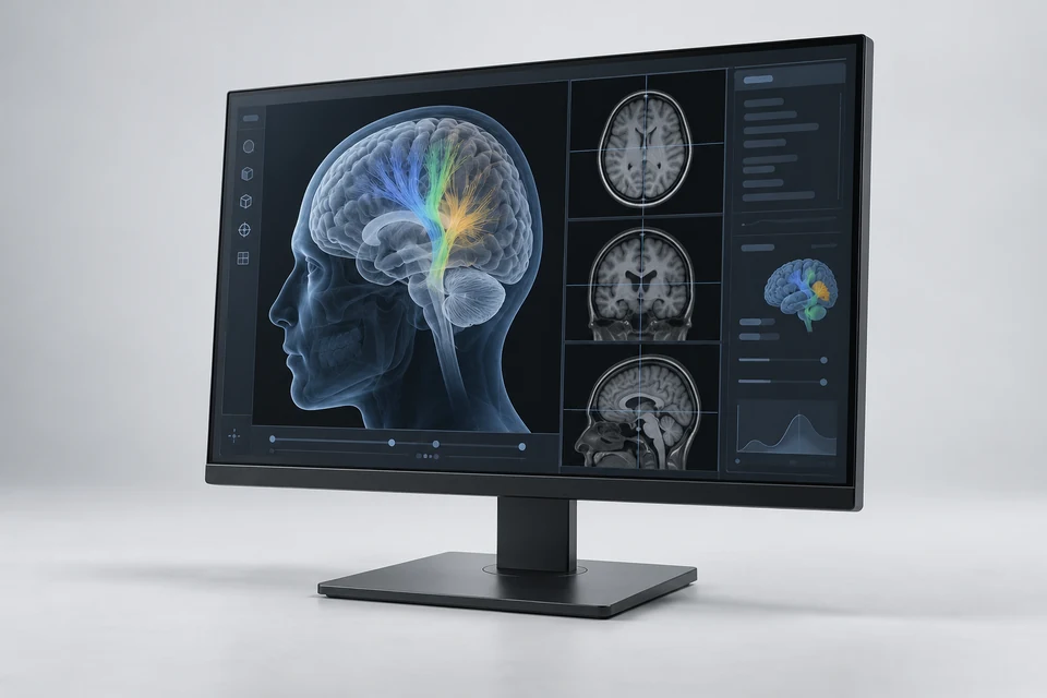 3D Medical Image Processing Software — representative illustration