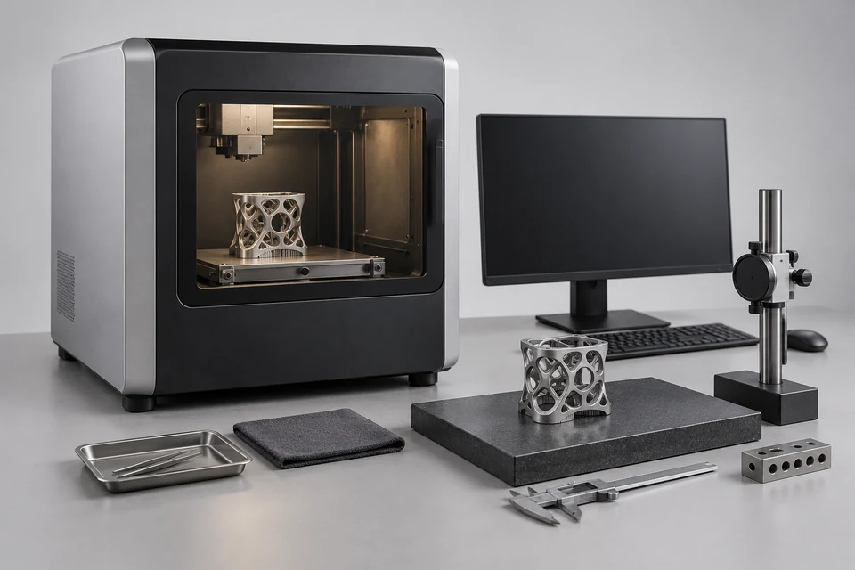 3D Metal Prototype Printing Service — representative illustration