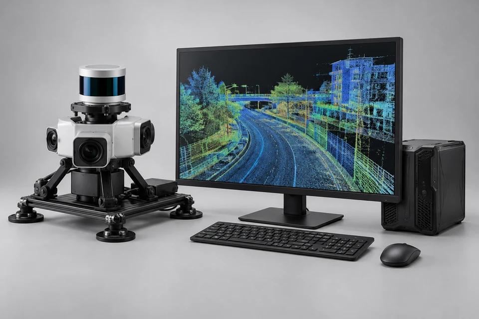 3D Mobile Mapping System — representative illustration