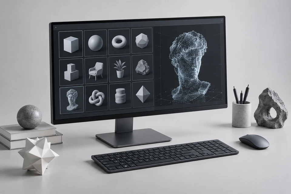 3D Model Libraries — representative illustration
