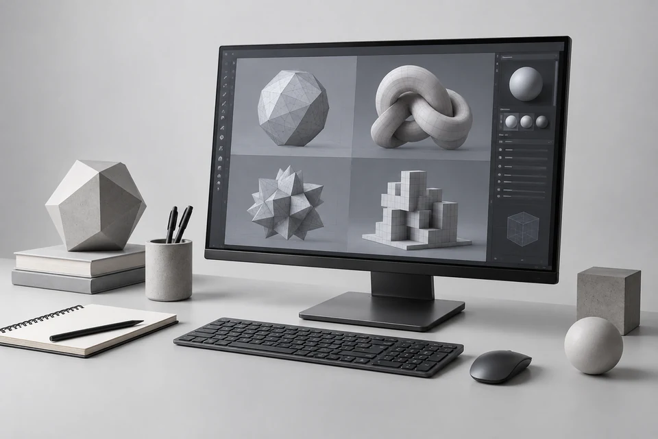 3D Modeling Type AIGC — representative illustration