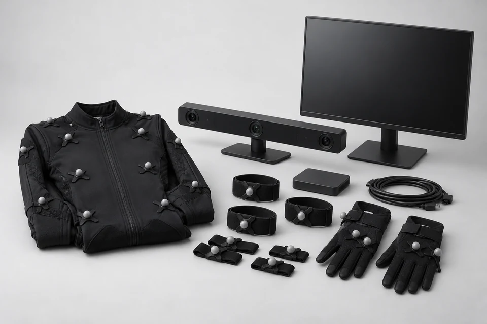 3D Optical Motion Capture Suits — representative illustration