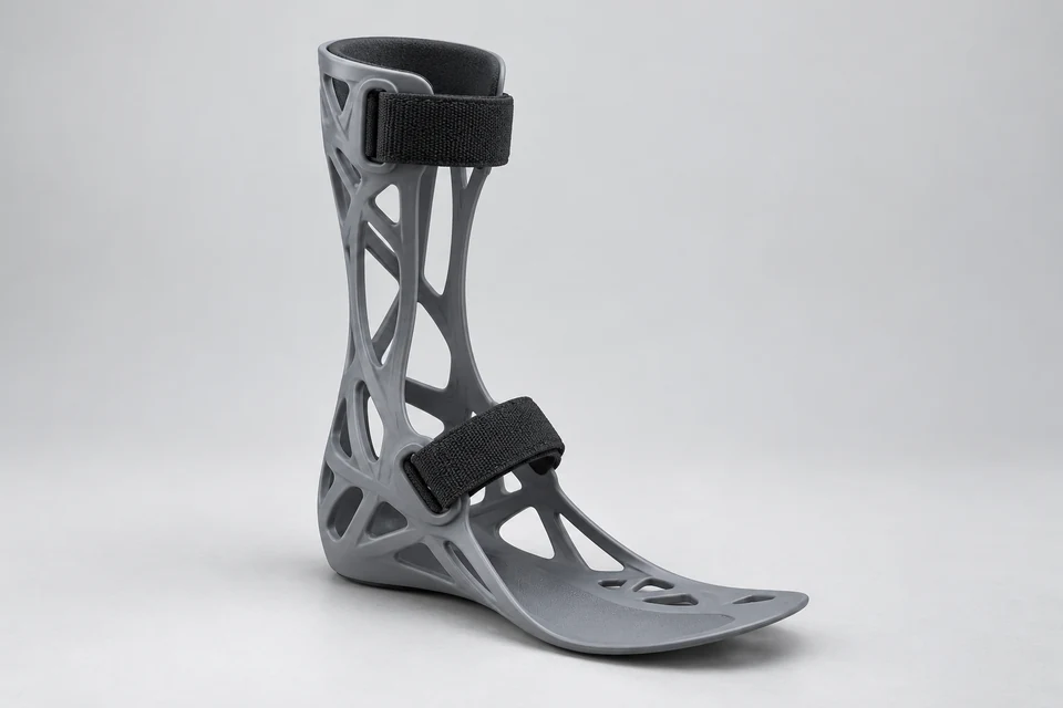 3D Printed Ankle Foot Orthoses — representative illustration