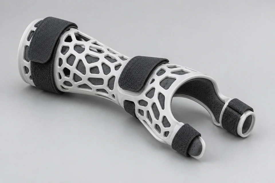 3D Printed Hand Orthoses — representative illustration