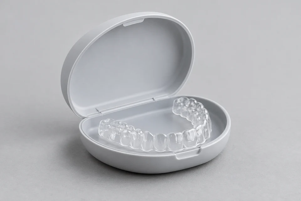 3D Printed Invisible Aligners — representative illustration