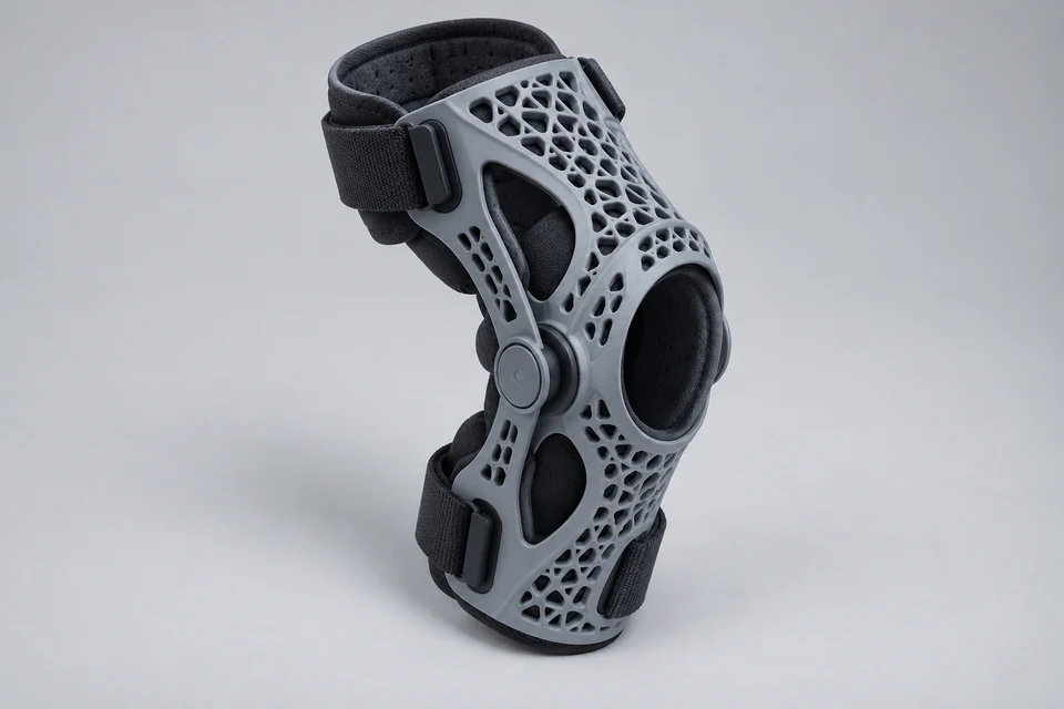 3D Printed Knee Brace — representative illustration