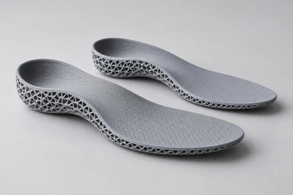 3D Printed Medical Insoles — representative illustration