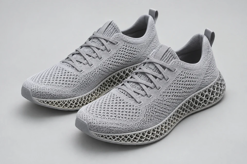 3D Printed Running Shoes — representative illustration