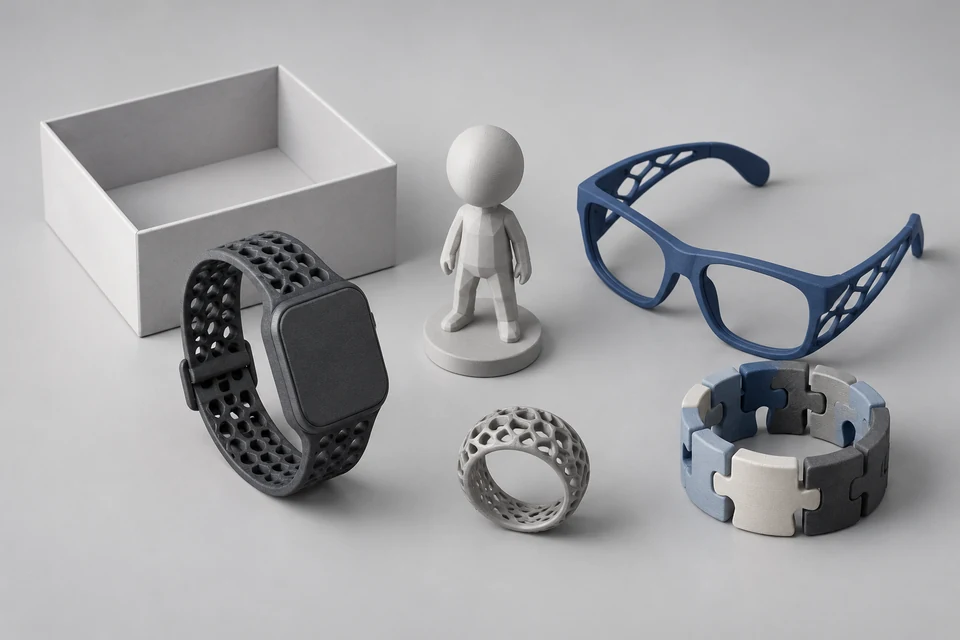 3D Printed Wearables — representative illustration
