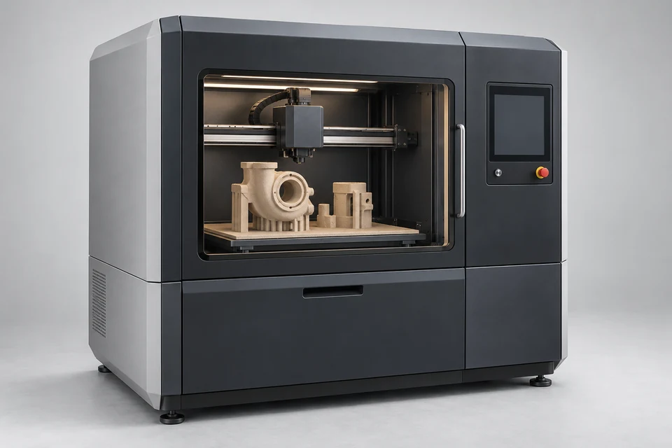 3D Printer for Casting Molds & Cores — representative illustration