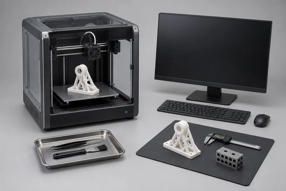 3D Printing for Custom Parts — representative illustration