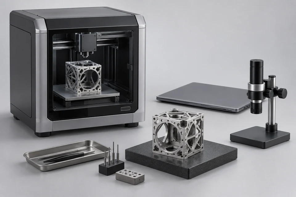 3D Printing for Satellite Manufacturing — representative illustration