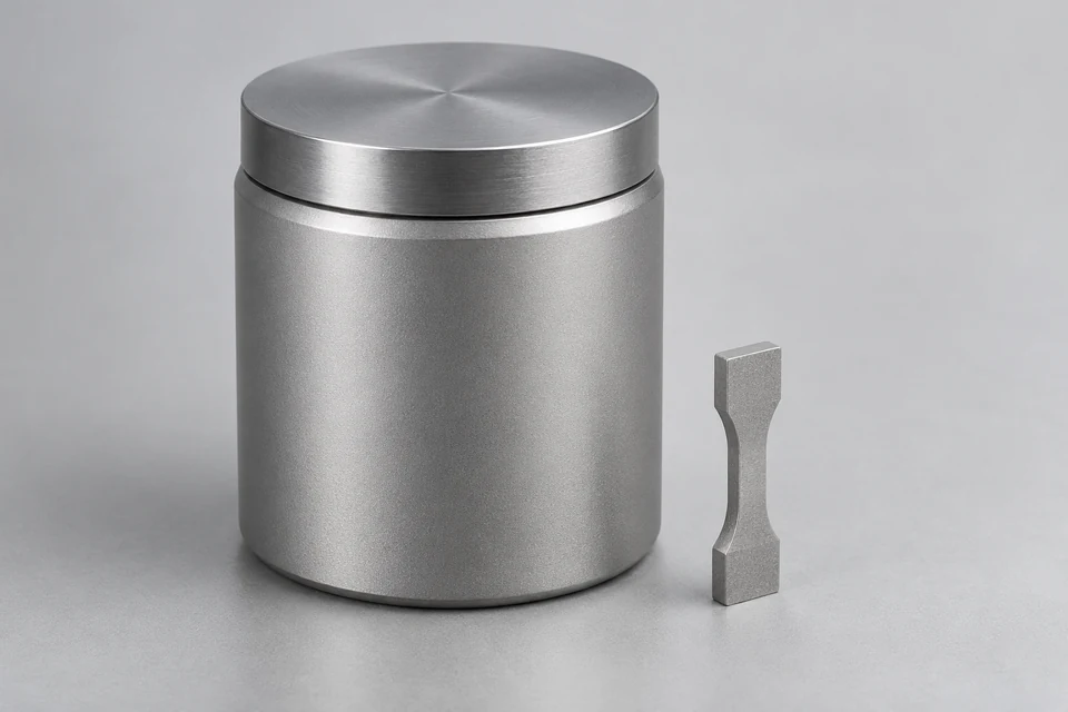 3D Printing of Titanium Alloy for Consumer Electronics — representative illustration