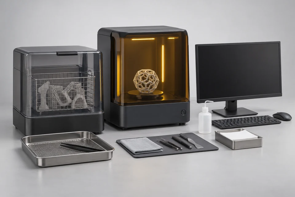 3D Printing Post-Processing Solutions — representative illustration