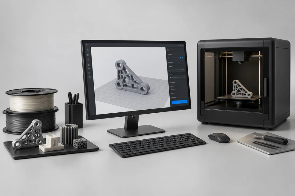 3D Printing Workflow Software — representative illustration