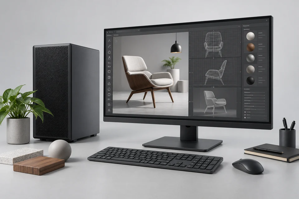 3D Rendering and Virtualization Software — representative illustration
